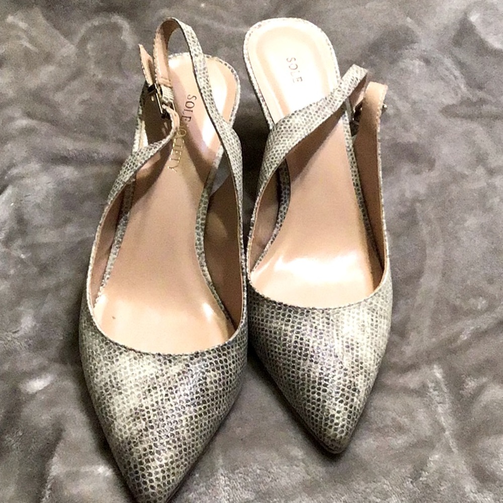 Solesociety sling backs